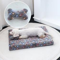 Cama para perros y gatos lavable y cálida, ideal para invierno