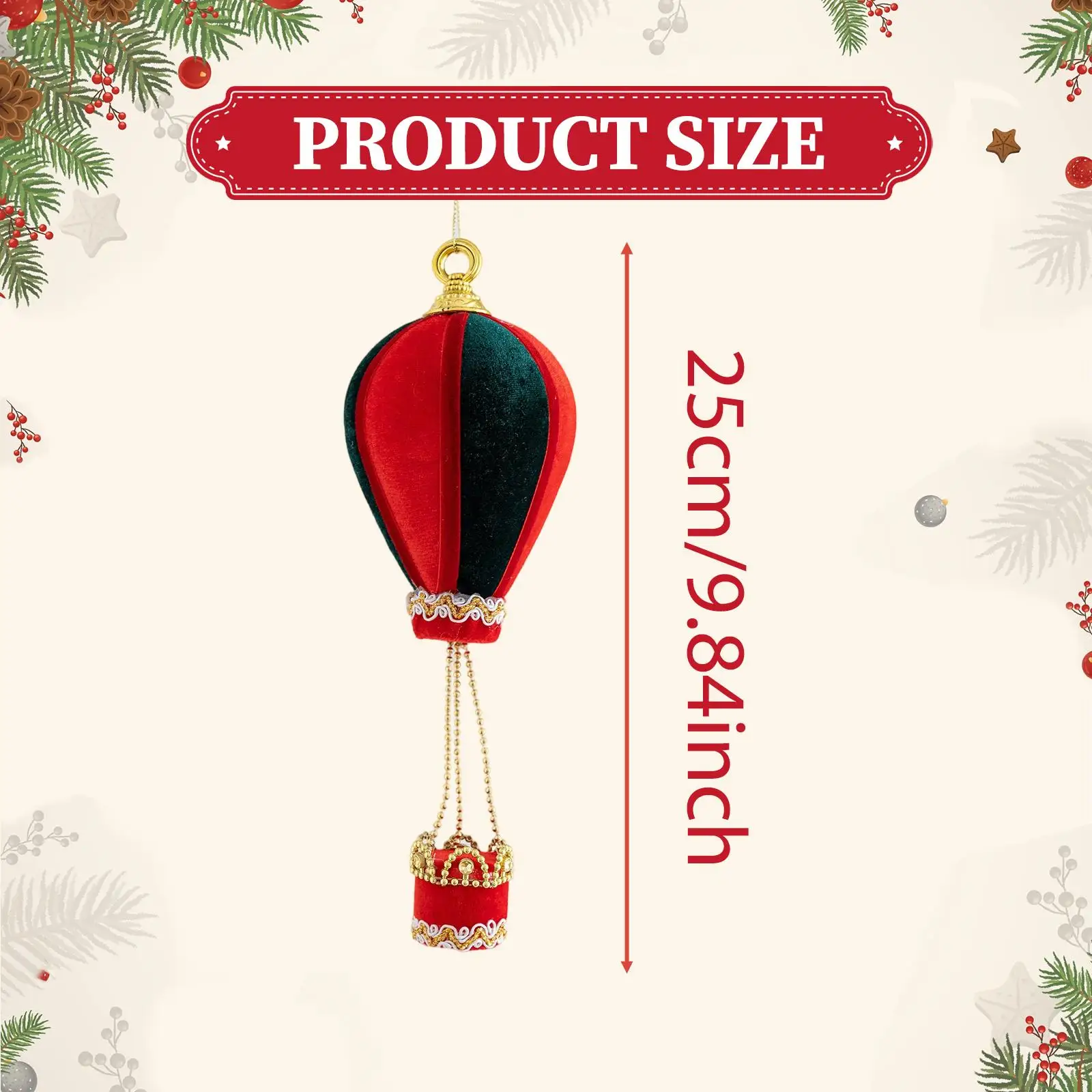 Christmas Hanging Ornament Sweet Backpack Decor, Cute Christmas Decoration with