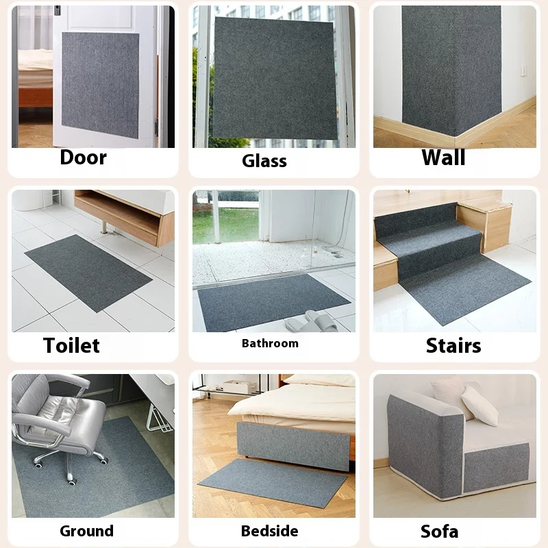 Autoadhesivo de pared antiarañazos para gatos, sofá, bricolaje, protección contra arañazos, patas, alfombra afilable, tablero para rascar para gatos - imagen 4