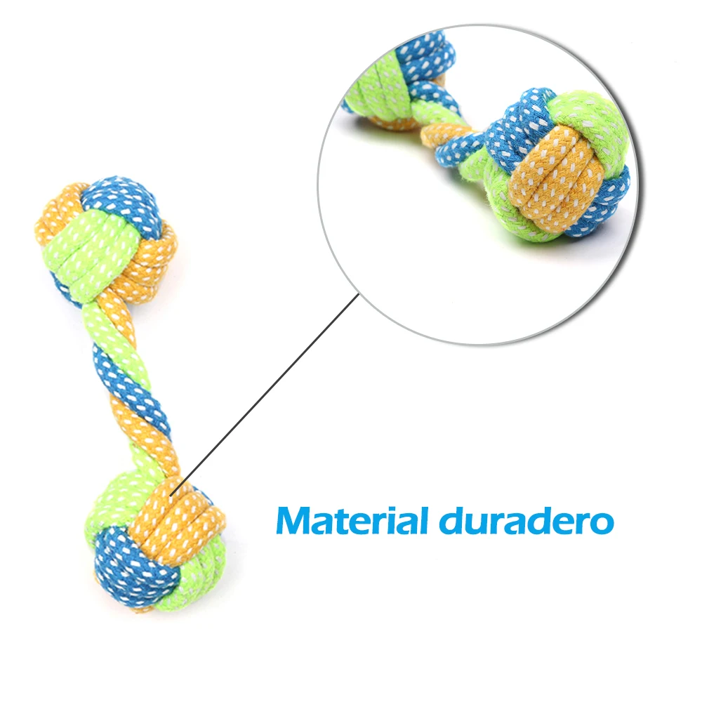 Juguetes interactivos para perros pequeños y grandes, pelota de algodón para masticar, cepillo de dientes, accesorios para cachorros - imagen 3