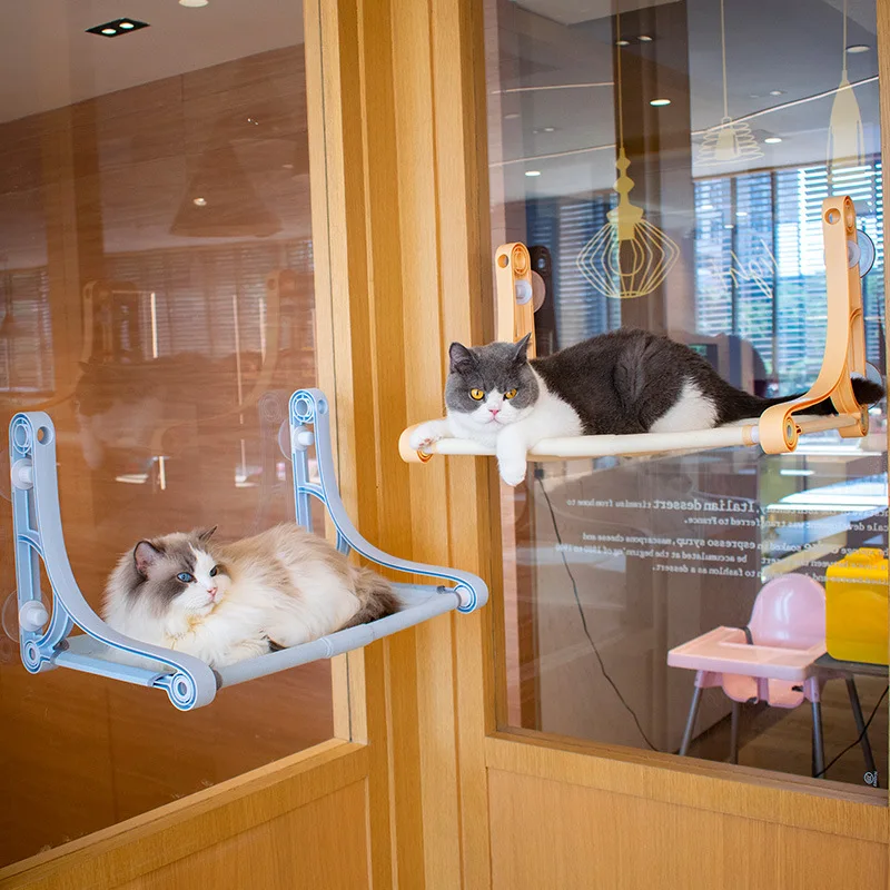 Hamaca ventana ventosas gatos cama sofá lavable tomar sol cómoda - imagen 2