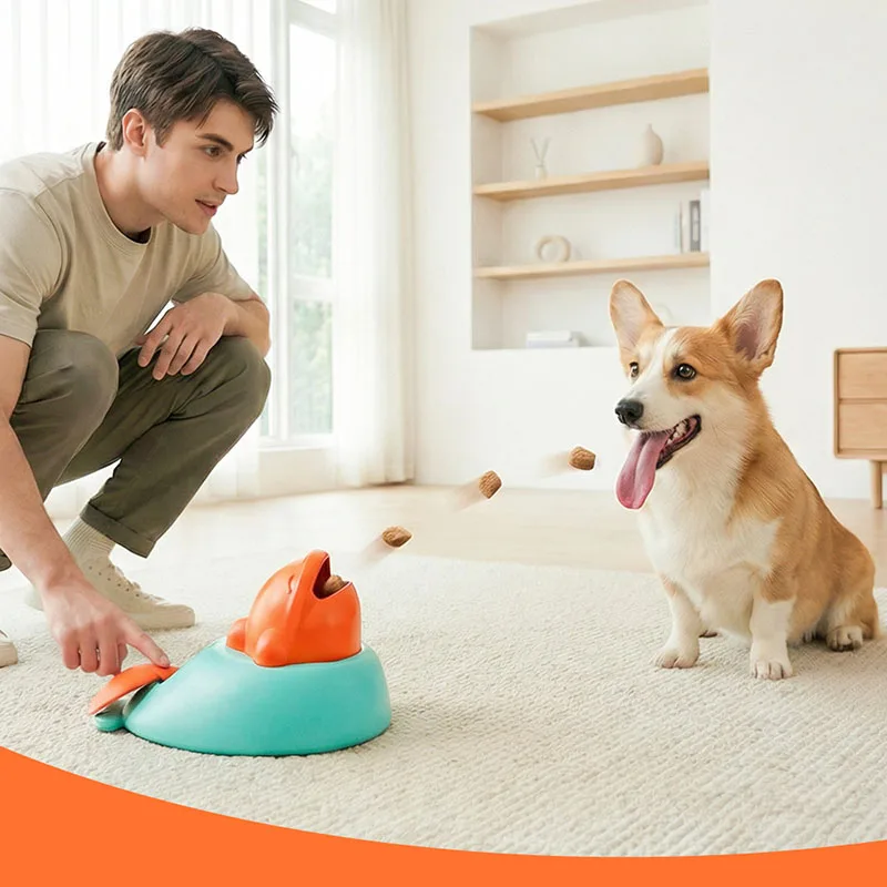 Juguete dispensador de comida para perros interactivo - imagen 3