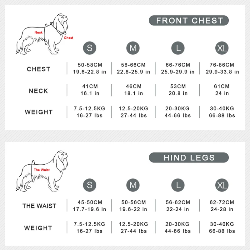 Cinturón de soporte de cuerpo completo para perros, arnés para lesiones en las articulaciones, artritis, parálisis, rehabilitación de mascotas, entrenamiento para caminar, chaleco de elevación ajustable - imagen 2