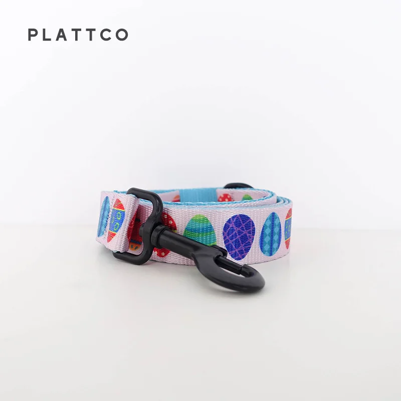 PLATTCO estilo único diseño encantador pajarita cuello correa HAPPY EASTER EGGS conveniente para caminar al perro accesorio todo tipo PDC341 - imagen 5