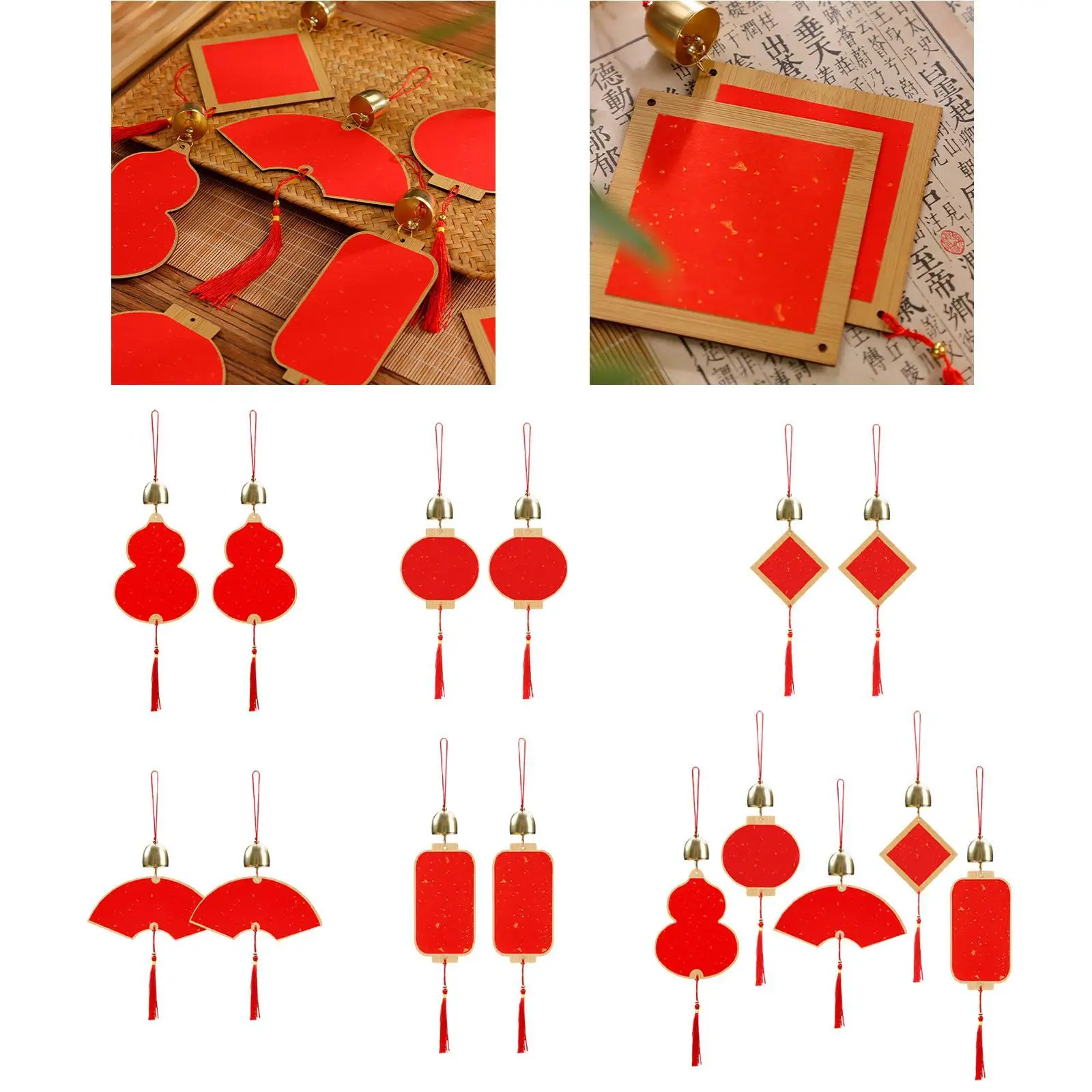 Adorno colgante Año Nuevo Chino para porche y hogar – Decoración festiva - imagen 4