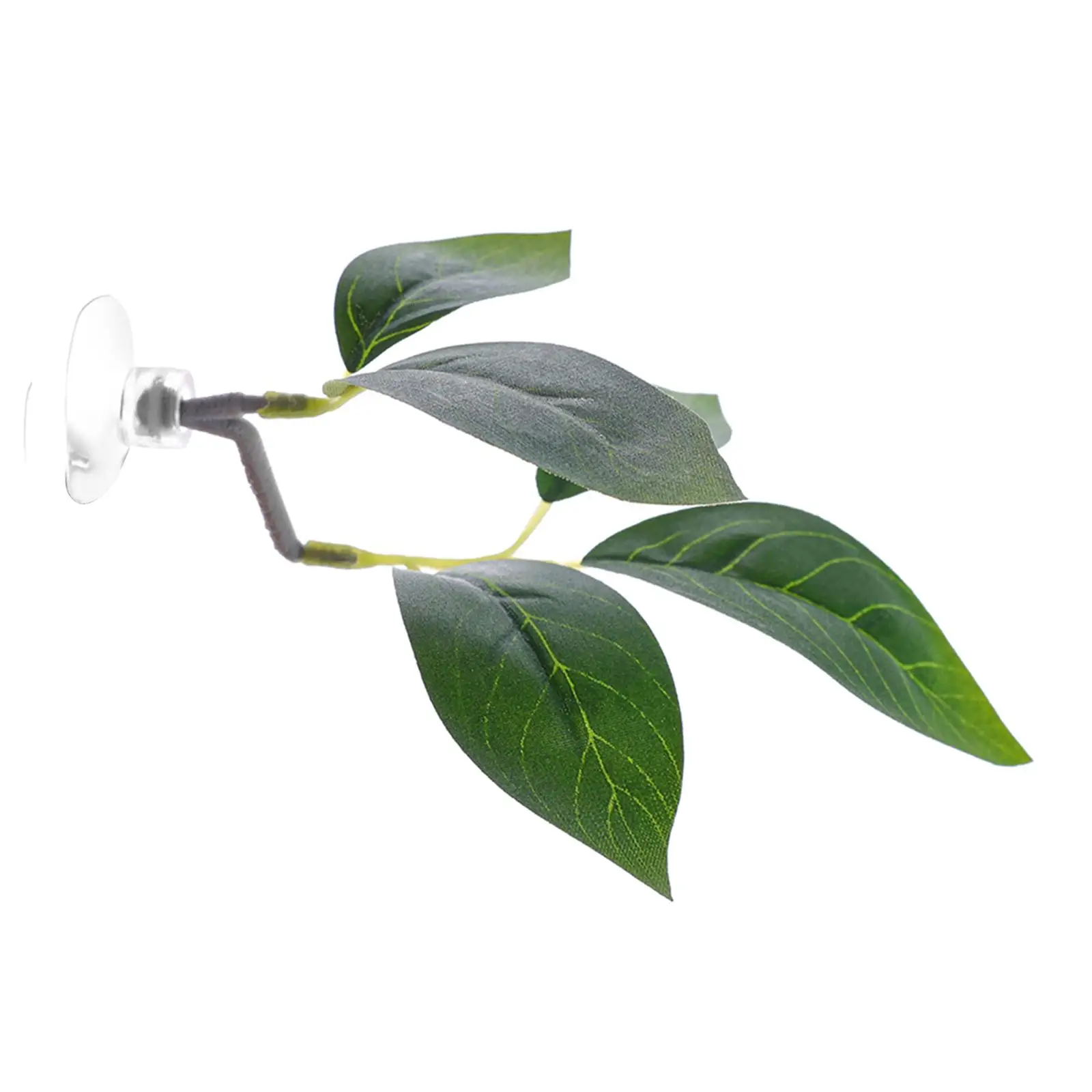 Betta Fish Leaf Pad Comfortable Rest Area Aquarium Decor,with Suction Cup,Simulating Habitat for Sleeping Breeding Resting Bed