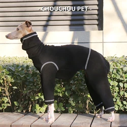 Mono negro para galgo italiano y whippet – Ropa cómoda para perros