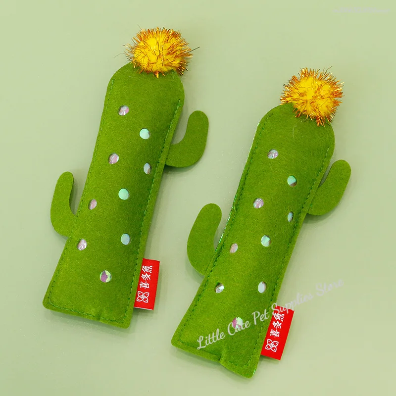 Juguete para gatos de papel, Cactus de bambú, imitación de peluche, interactividad, juguete para gatitos, atrapa, divertido juguete para gatos, accesorios para gatos - imagen 2