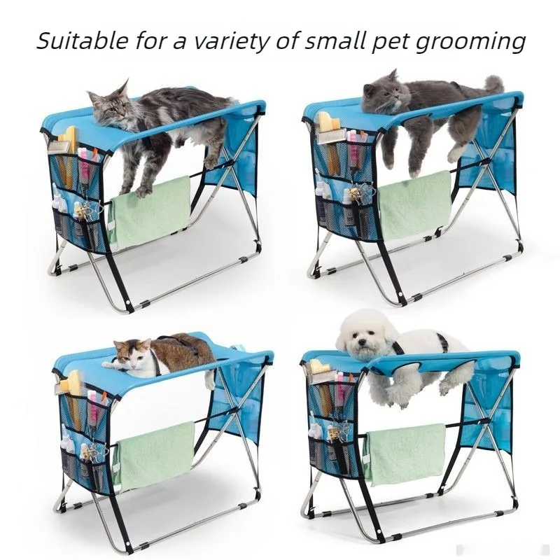 Mesa plegable baño gatos perros pequeños cinturones antideslizantes - imagen 2