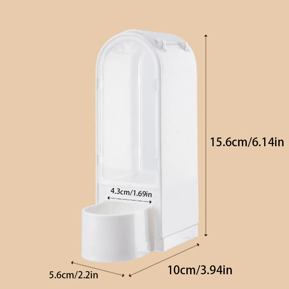 Cuenco alimentador automático para hámster, dispensador de comida para animales pequeños para hámsteres enanos, gerbos y ratones, autoalimentación antiderrames - imagen 5