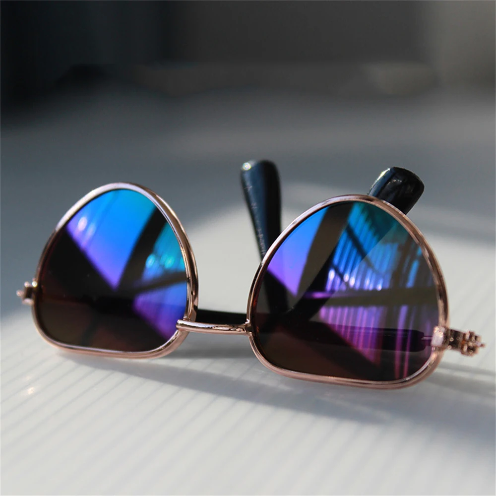 Gafas de sol con decoración de fotos para gatos y perros pequeños, accesorios de Navidad para cachorros - imagen 5