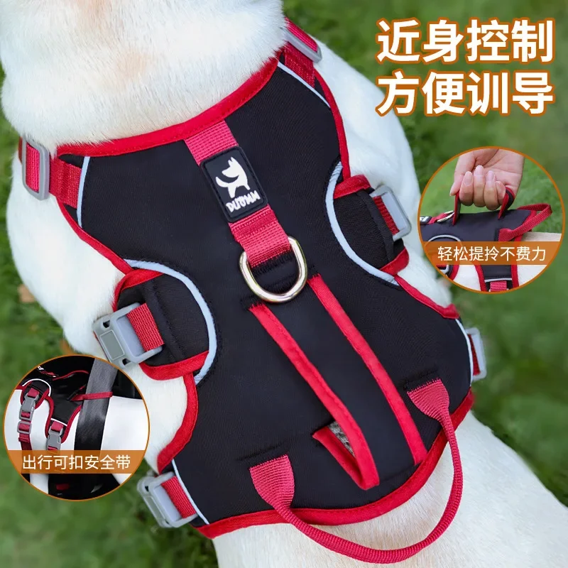 Nueva correa para el pecho para perros, correa para el pecho para mascotas sin rotura, tipo chaleco, correa para perros, suministros para mascotas - imagen 4