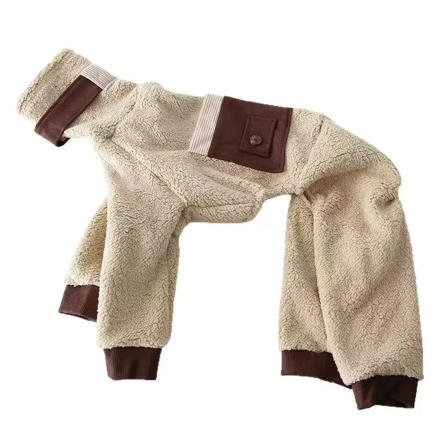 Sudadera térmica de lana para Galgo y Whippet – Abrigo suave de invierno - imagen 5