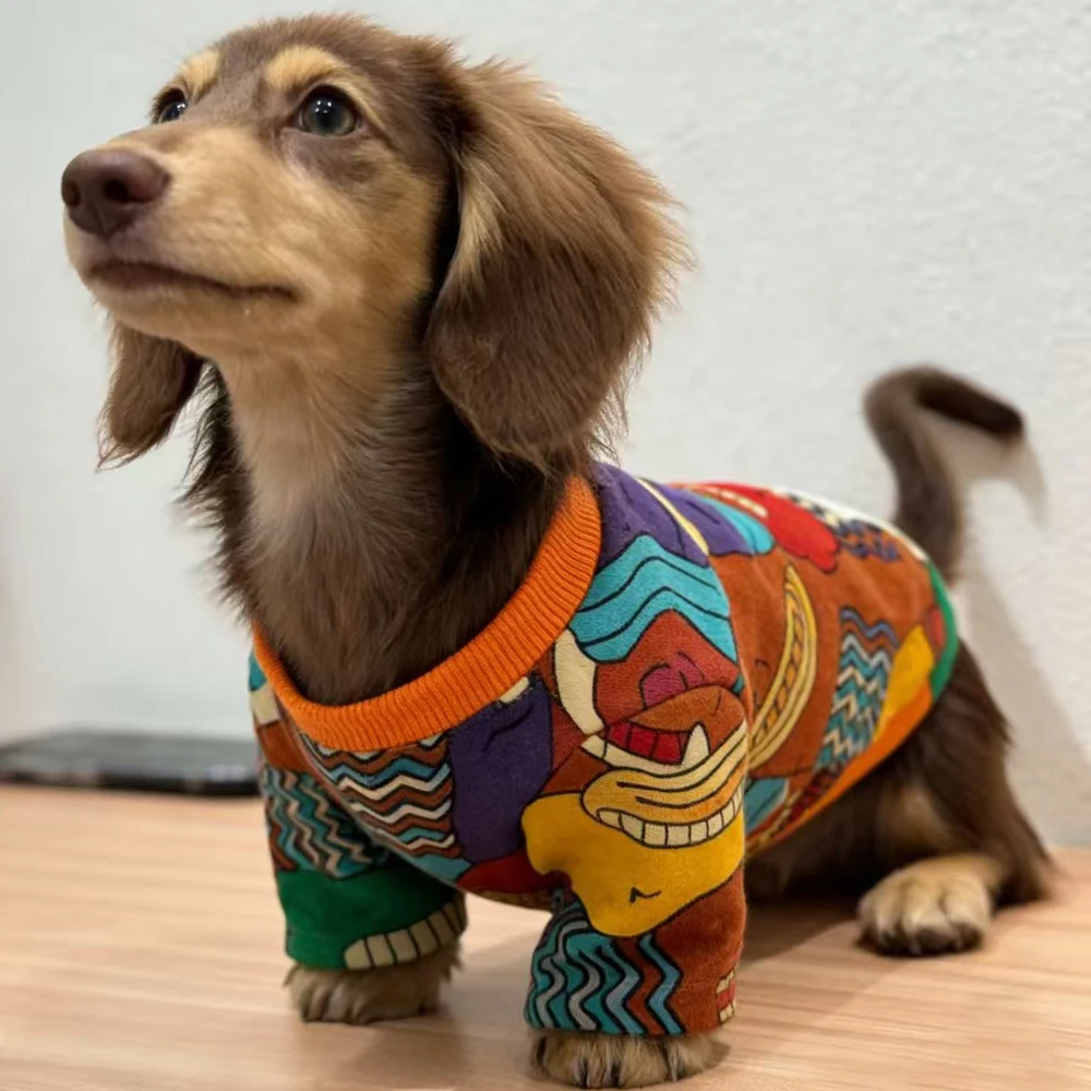 Ropa para Dachshund y perros pequeños - Camisetas estampadas - imagen 2