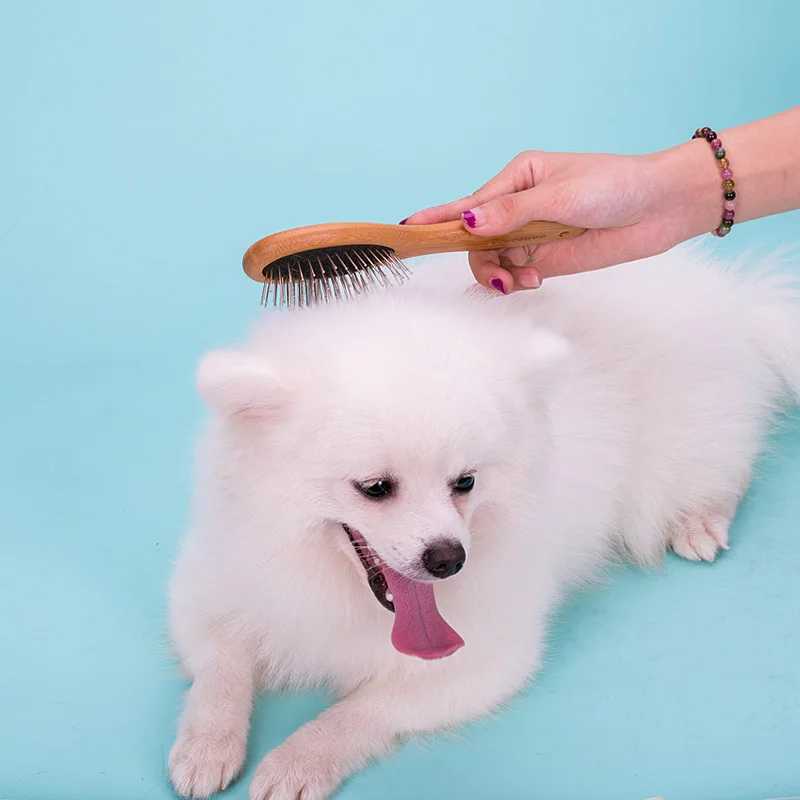 Truelove-peine para quitar el pelo para perros y gatos, herramientas de cepillo para el cuidado, belleza, agujas redondas de acero, peine para accesorios de limpieza de mascotas - imagen 3