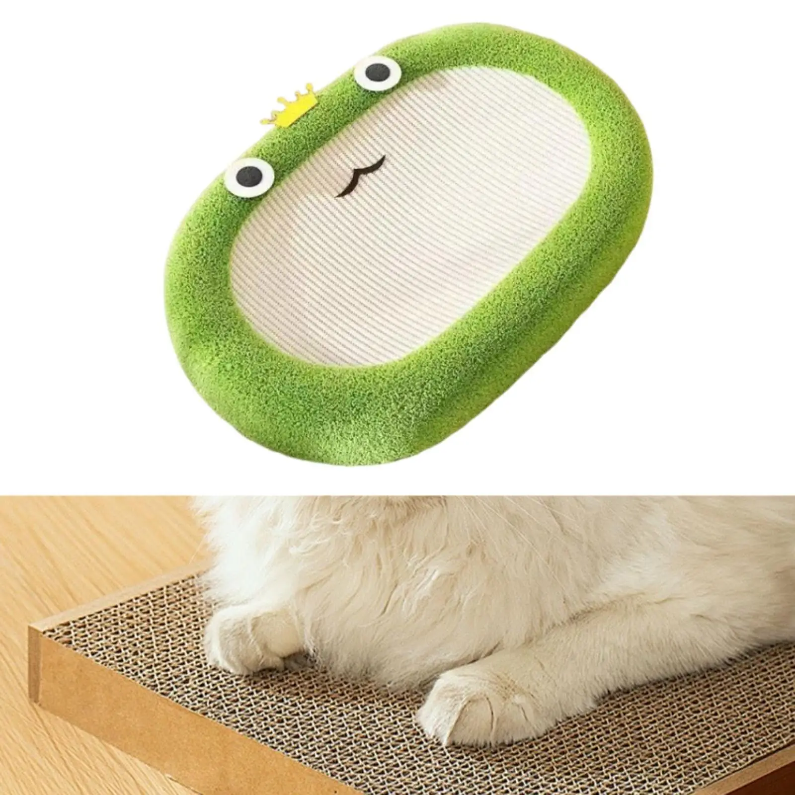 Cat Scratcher Board Furniture Protector for Indoor Cats Cute Scratch Pad