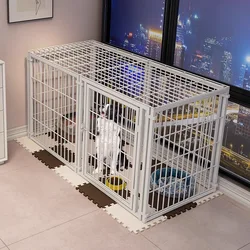 Jaula para perros, casa para perros para mascotas, valla grande, mediana y pequeña para mascotas, empalme libre con valla tapada, Villa para gatos, casa para gatos