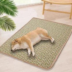 Estera refrescante de ratán para gatos y perros – Base fresquita transpirable