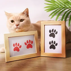 Cuadro con huella de mascota – Marco de arcilla para gato y perro