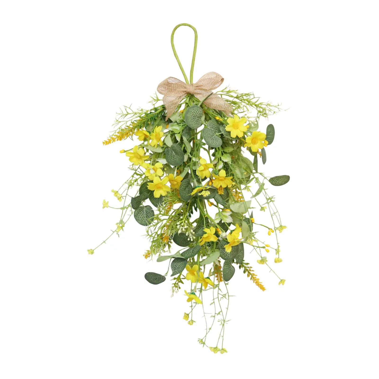 Guirnalda decorativa con lazo y hojas artificiales para gatos y perros - imagen 2