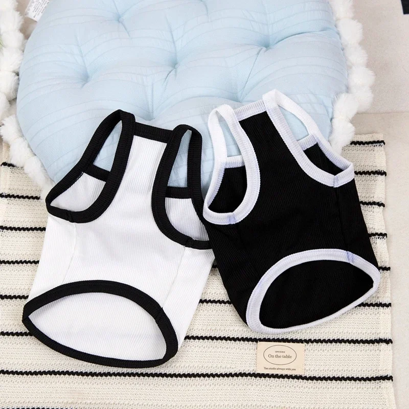 Ropa para perros, chaleco fino suave para perros con lazo, camisa con tirantes para cachorros, ropa para Bichon Chihuahua, disfraces para perros - imagen 4