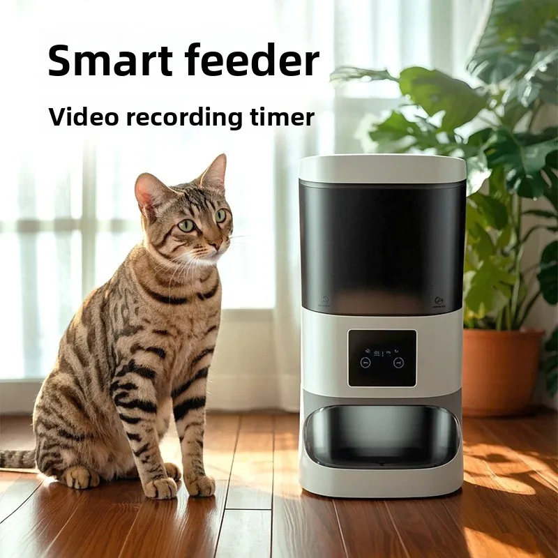 Comedero automático programable para perros y gatos con temporizador - imagen 2