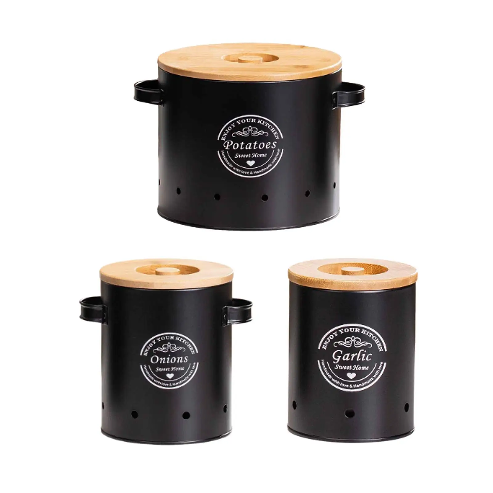 Vegetables Storage Bin, with Lid and Handle, Fresh Vegetable Keeper, Kitchen Organization Kitchen Storage Canister Vegetables Storage Bin, with Lid and Handle, Fresh Vegetable Keeper, Kitchen Organization Kitchen Storage Canister