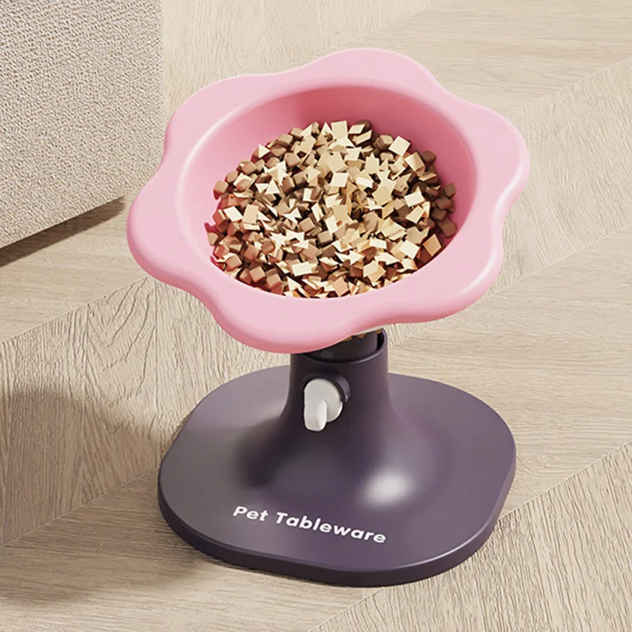 Comedero elevado para gatos y perros – bebedero antideslizante - imagen 4