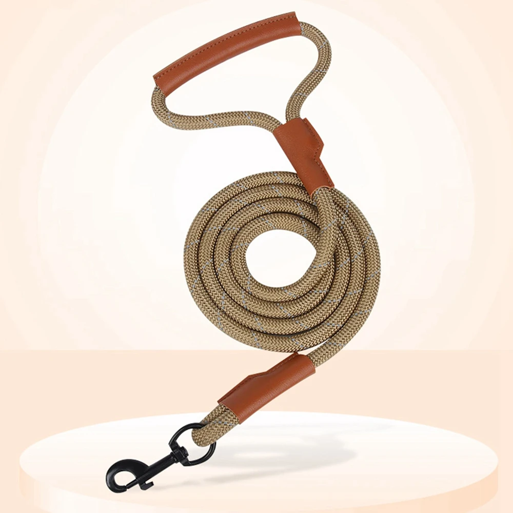 Correa reflectante de nailon para perros pequeños, cuerda de entrenamiento para caminar, ligera y segura, accesorios para Chihuahua, 1,5 m - imagen 3