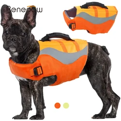 Benepaw Chaleco Salvavidas Reflectante para Perros – Flotador de Seguridad