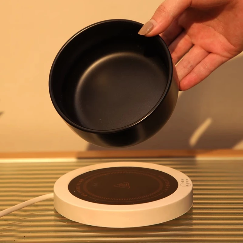 Cuenco calefactor para gatos, cuenco de cerámica para perros y gatos, agua de temperatura constante para invierno, cuencos para cachorros y gatos, alimentador para mascotas, suministros de productos - imagen 3