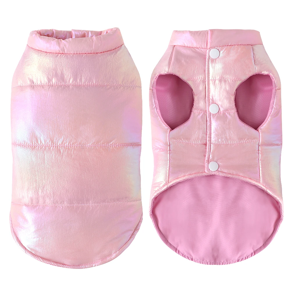 Chaqueta de invierno para perros pequeños en varios colores