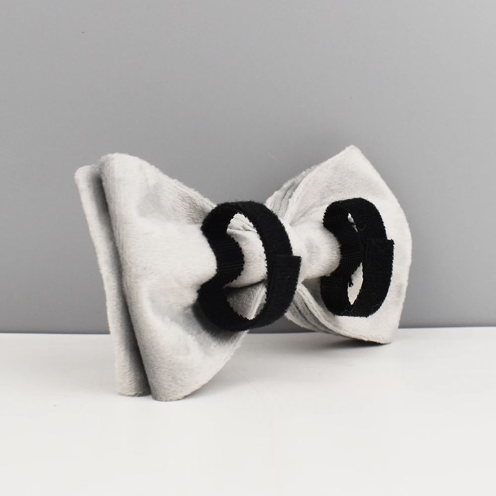 personalized dog collar harness leash set custom Engraved Nameplate premium dog collars Velvet 47 - imagen 3