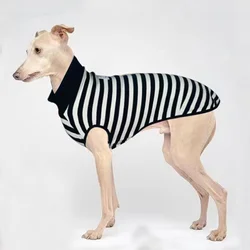 Camisa de algodón con rayas para perro pequeño y grande – Ropa cómoda