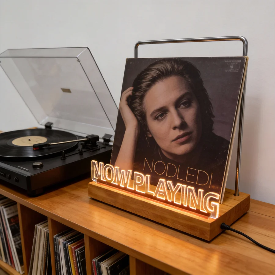 Opciones de montaje del soporte para vinilos