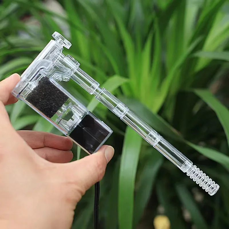 Filtro de cascada para pecera – Silencioso con USB y purificador - imagen 3