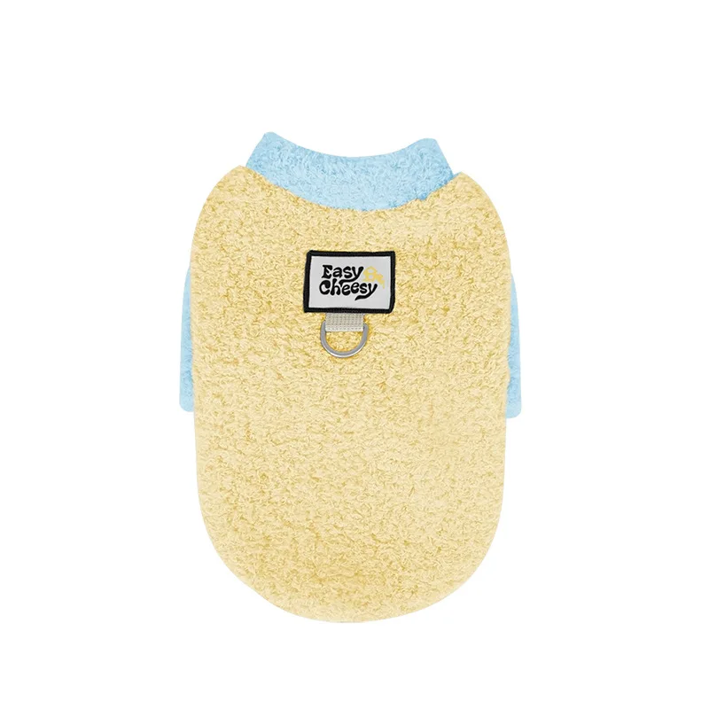 Suéter de lana con capa base de dos patas para mascotas, jersey para mascotas, abrigo cálido para otoño e invierno, ropa suave para perros para clima frío - imagen 3