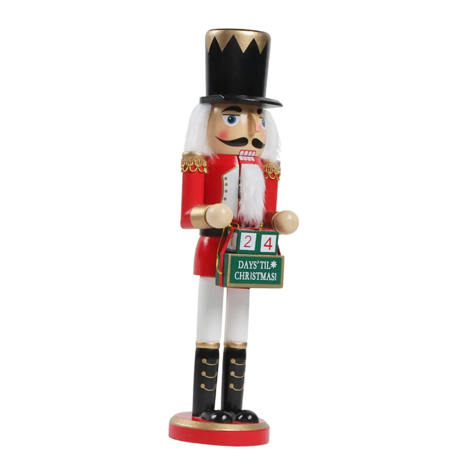 Cascanueces de madera soldado para perro decoración Navidad clásico - imagen 3