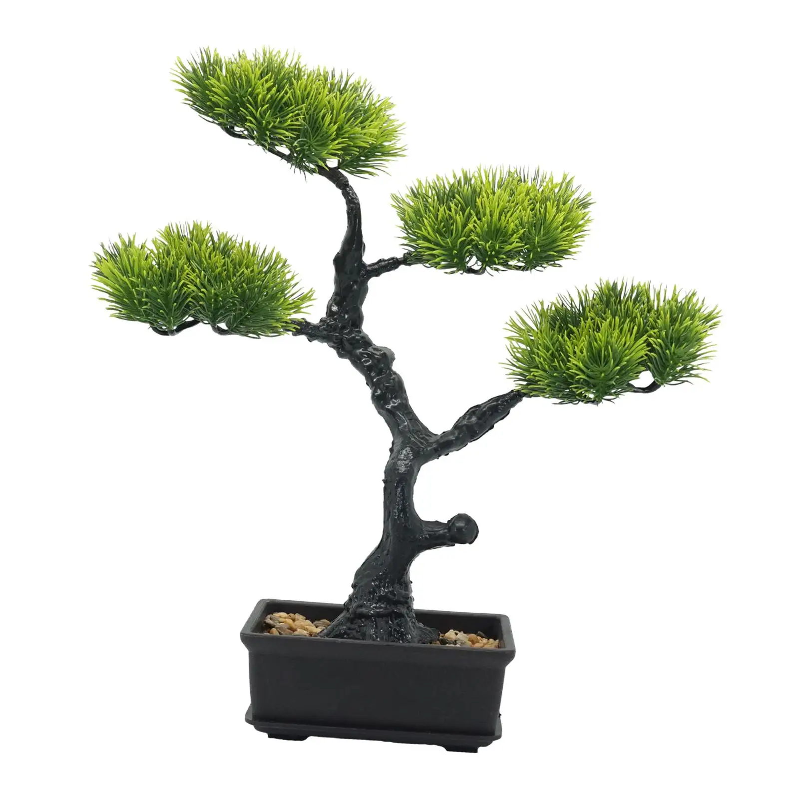 Artificial Bonsai Tree Desk Potted Plants Greenery Ornament Home Decoration for Wedding Event Housewarming Gift Living Room Cafe