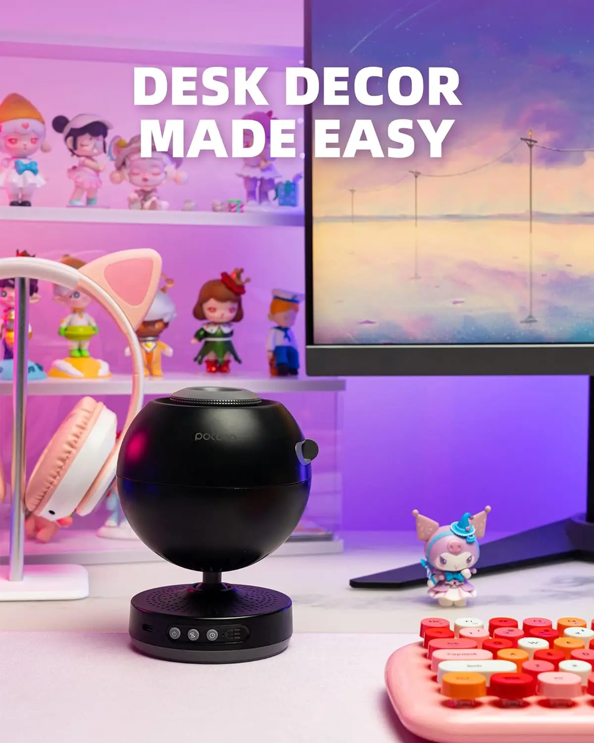 POCOCO-proyector Galaxy Star para dormitorio, con discos de película óptica reemplazables, constelación realista, 1 disco (6 piezas) - imagen 2