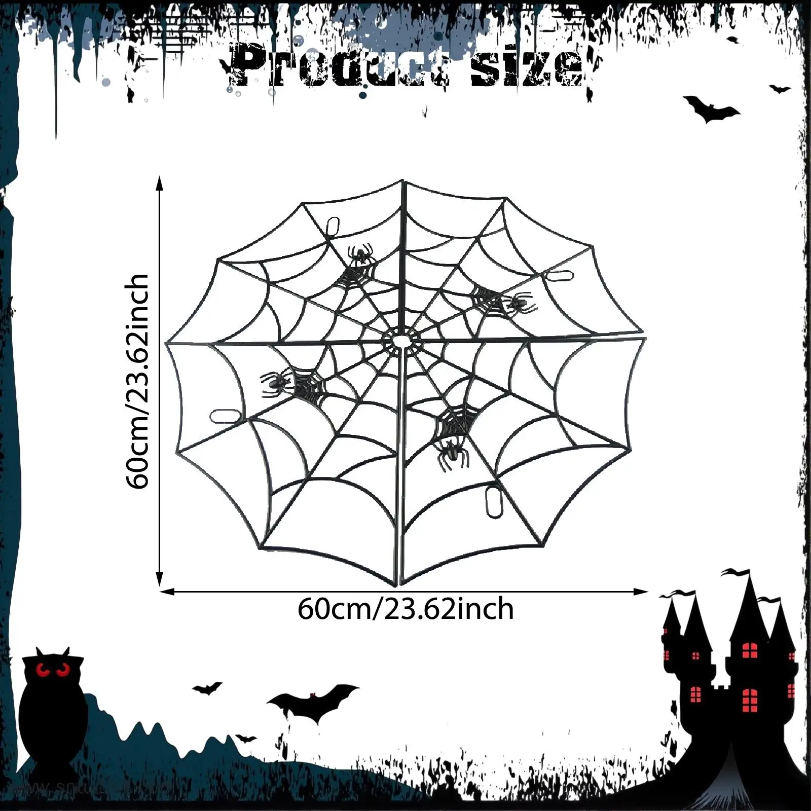 Halloween Spider Web Decoration Birthday Indoor Photo Props Party Home Fake Halloween Spider Web Decoration Birthday Indoor Photo Props Party Home Fake