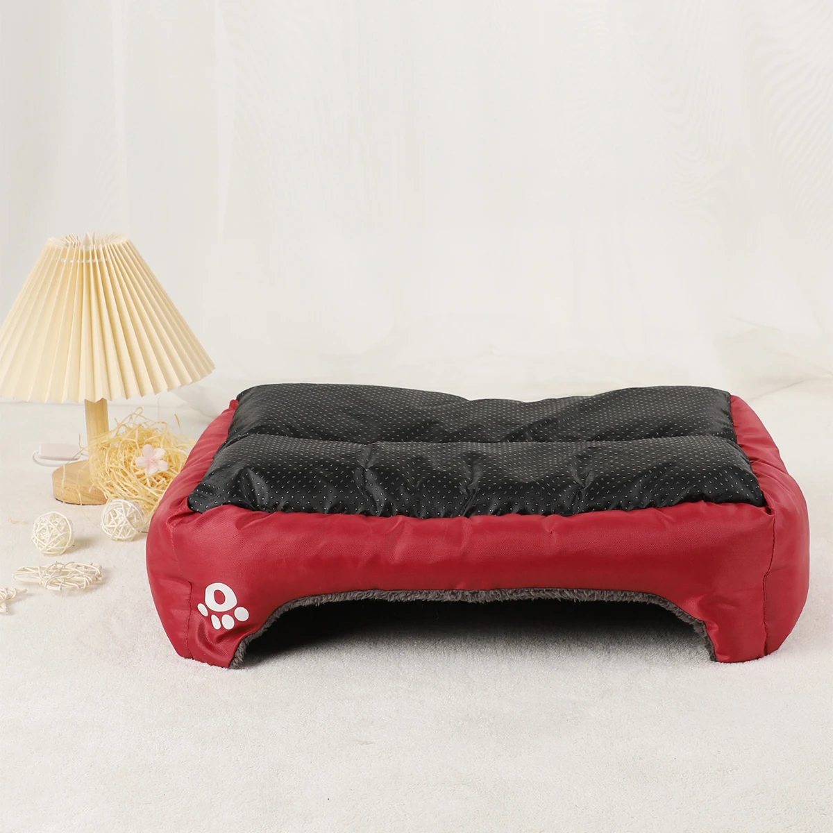 Cama para perros, camas de invierno para mascotas, accesorios para sofá para gatos, cojín pequeño y grande, suministros para perros y mascotas, cestas, cesta grande, estera, ropa de cama, perrera esponjosa - imagen 2