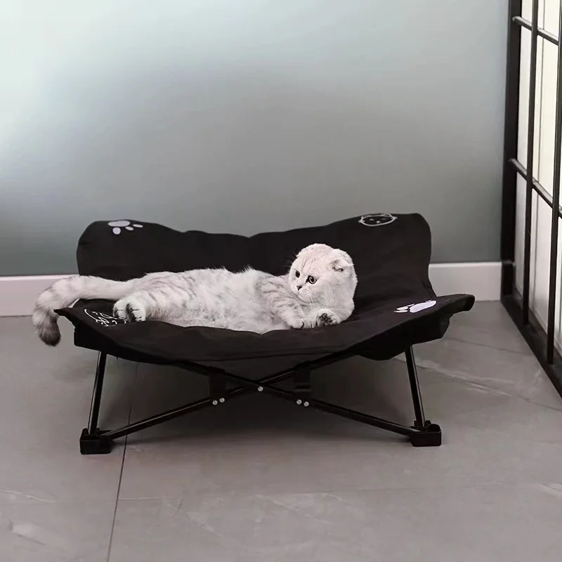 Cama de marcha para mascotas Universal para todas las estaciones, nido para gatos, cama plegable para perros, suministros de salida aplicables a tamaños pequeños y medianos