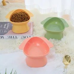 Comedero elevado antideslizante para perros y gatos – Plato lento