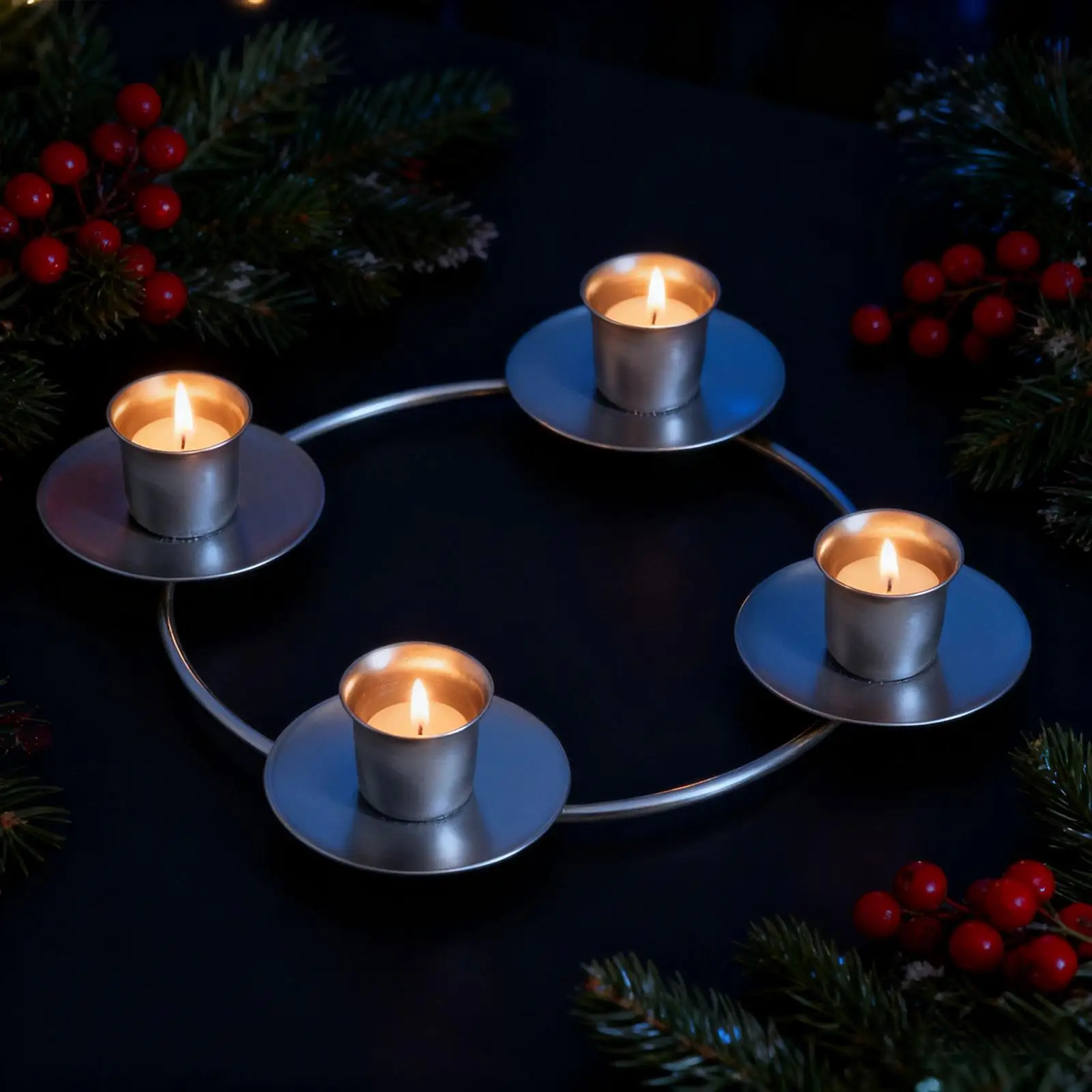 Taper Candle Holder Rings Candle Rings Home Décor Table Decoration Christmas