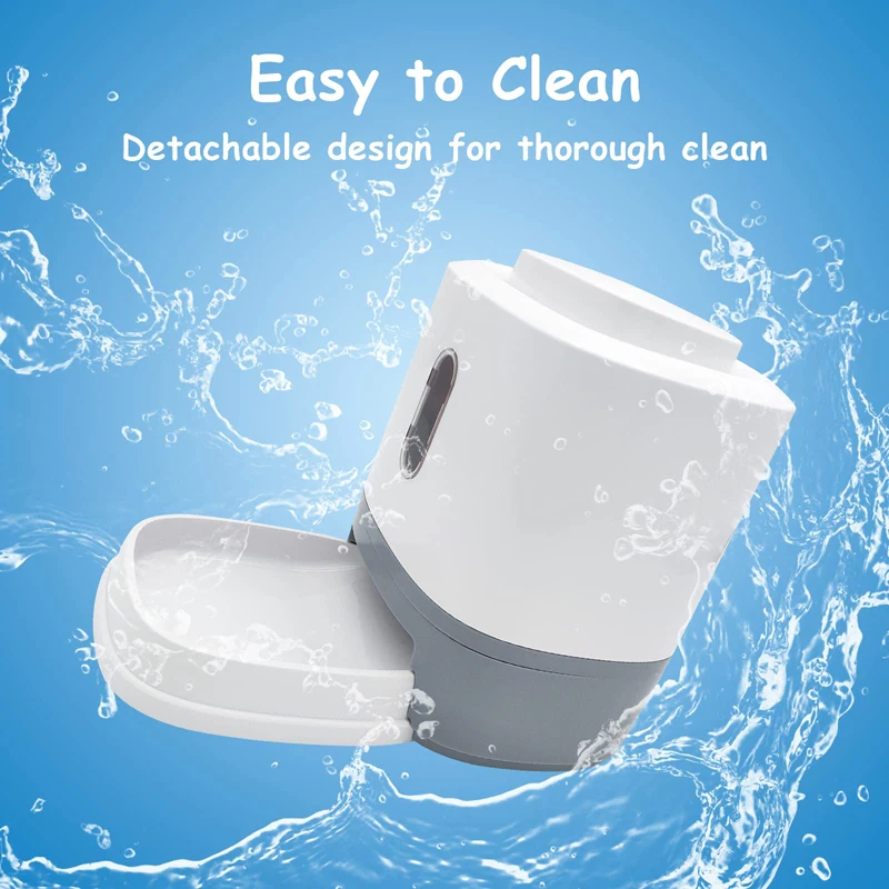 Benepaw-cuenco Alimentador automático para perro, dispensador de comida seca antideslizante para mascotas pequeñas y medianas, alimentación lenta - imagen 5