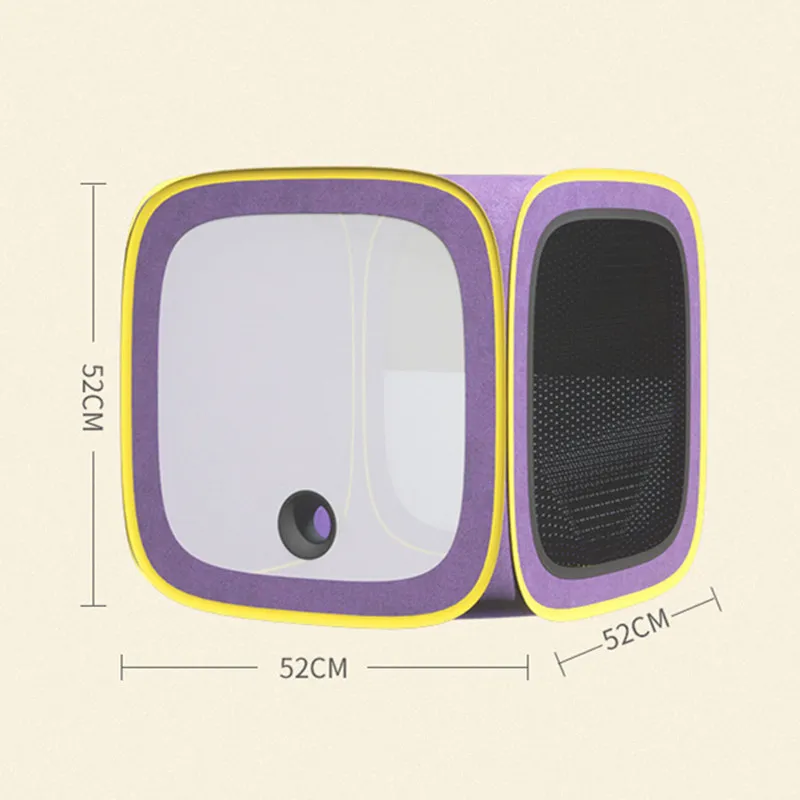 Secadora portátil para mascotas - portabilidad