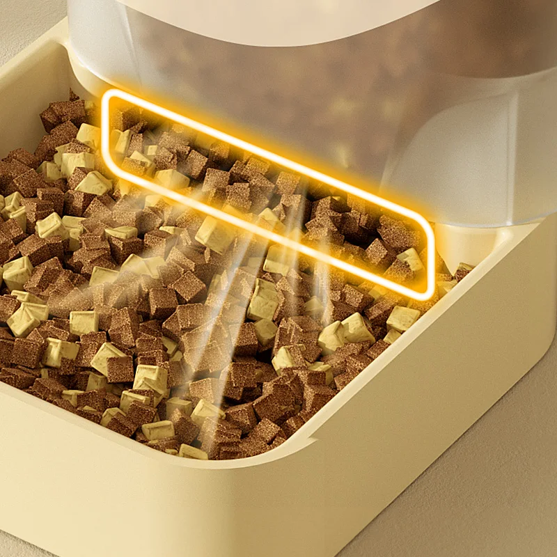 HOOPET-comederos automáticos para perros, botella de agua, tazón para gatos, almacenamiento de alimentos, dispensador de bebidas, contenedor, suministros para mascotas - imagen 4