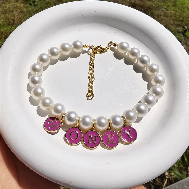 Collar de identificación para mascotas, collares para cachorros y perros pequeños personalizados, Collar para Chihuahua y gatos, Collar personalizado para mascotas, dijes con nombre DIY, accesorios para mascotas - imagen 2