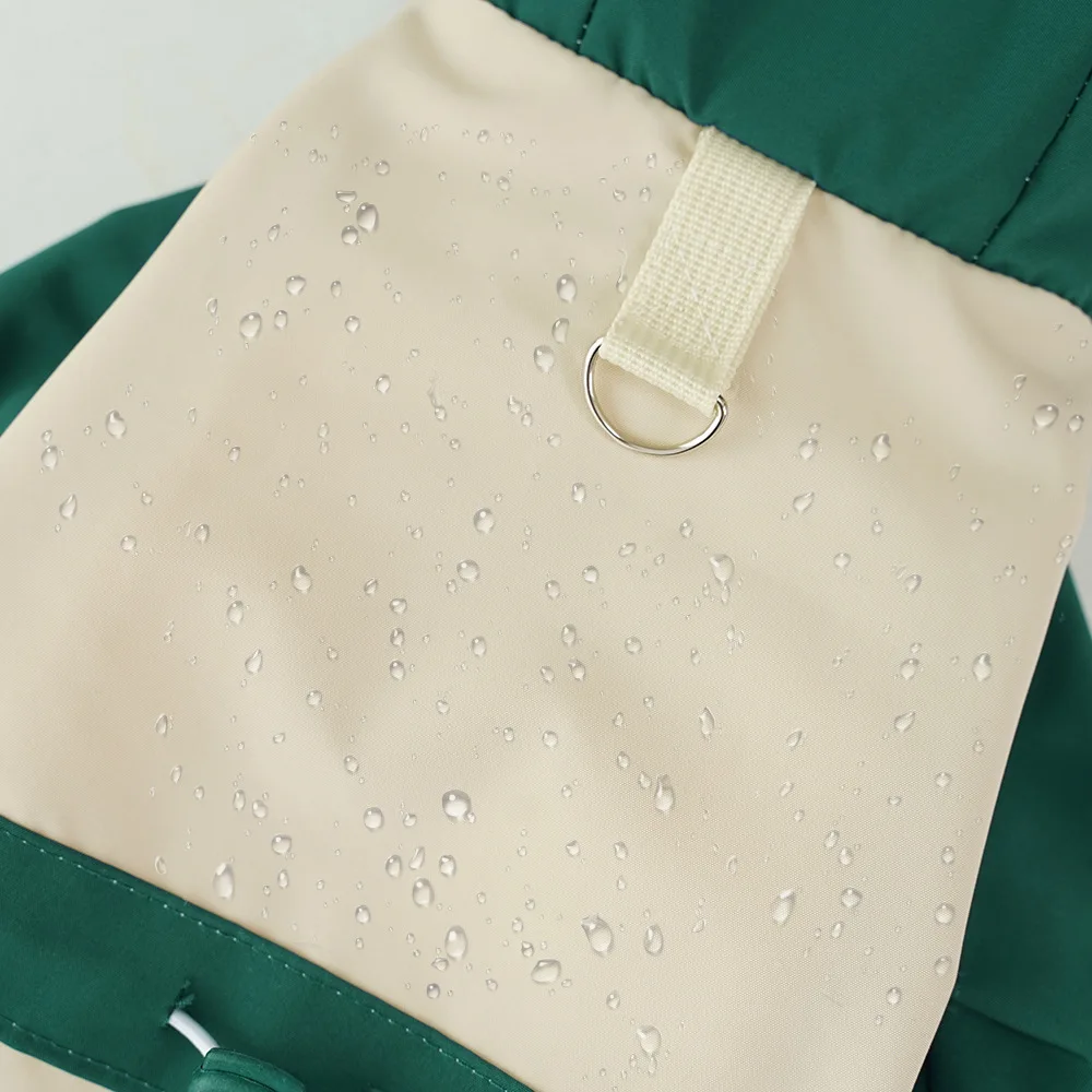 Chaqueta impermeable con capucha para perros pequeños Dachshund/Yorkie - imagen 3